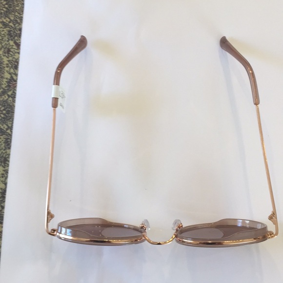 Loft Metallic round sunglasses main image 3